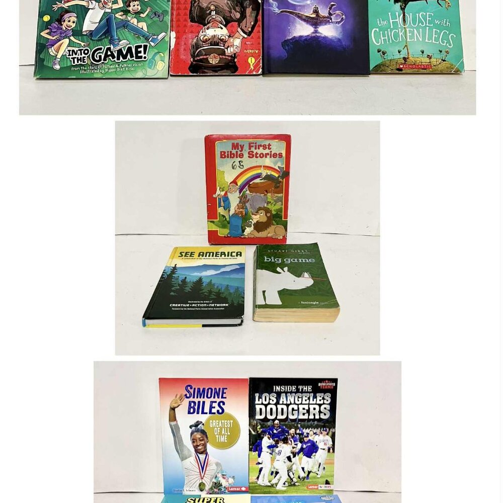 Kids Books Bundle (Preowned Good Condition)